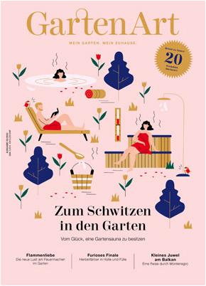 Cover des GartenArt Magazins