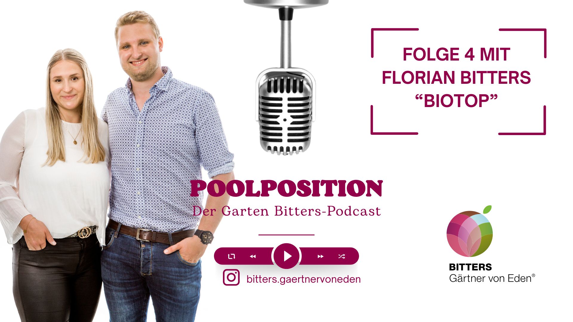 Folge 4 vom Podcast von Garten Bitters.