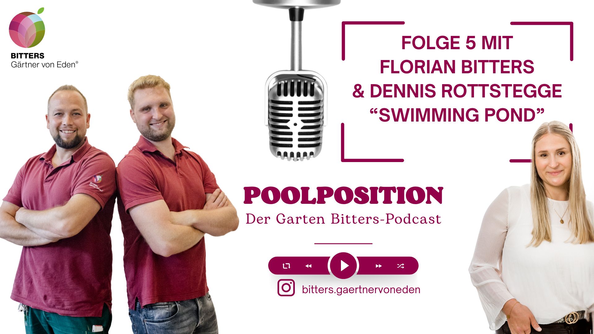 Folge 5 vom Podcast von Garten Bitters.