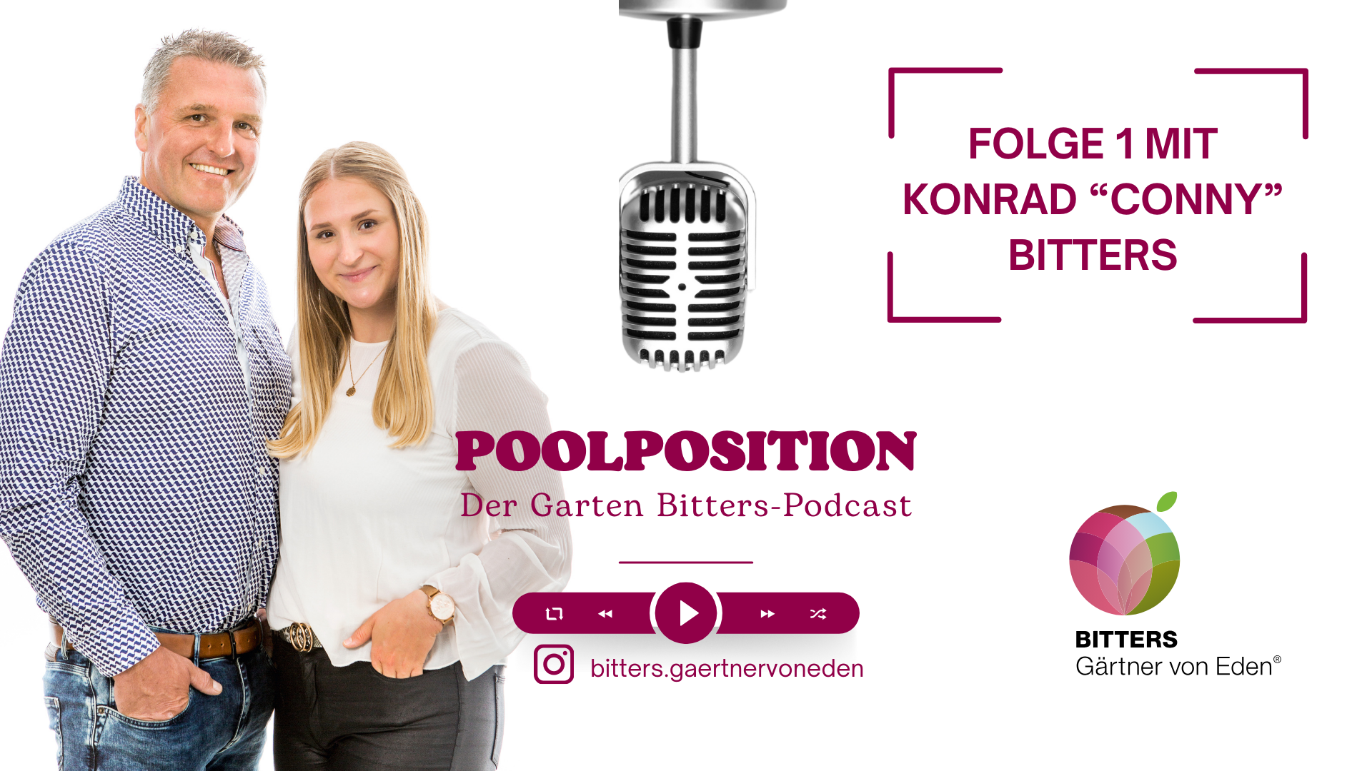 Folge 1 vom Podcast von Garten Bitters.